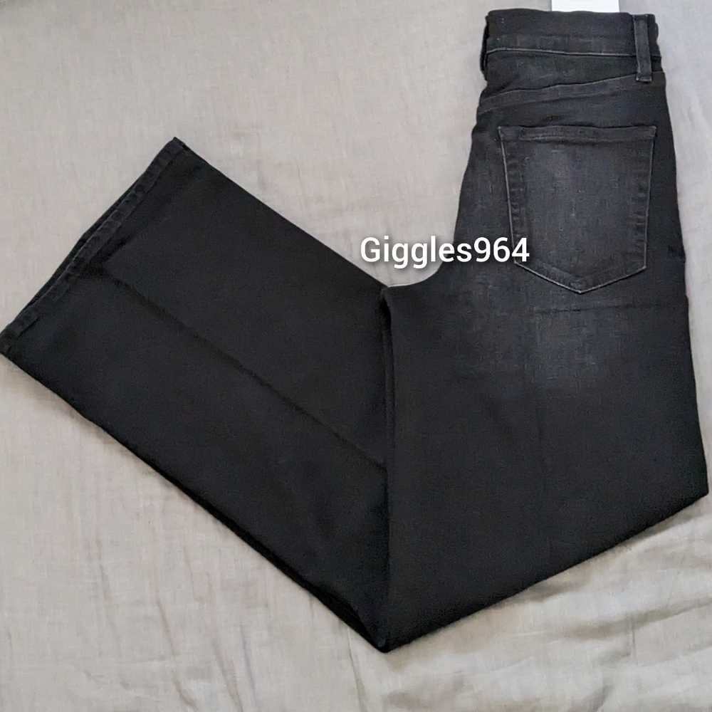 FRAME Le Slim Palazzo Wide Leg Pants Jeans Crescent
